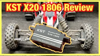 Kst x20-1806 Review in the Traxxas Bandit