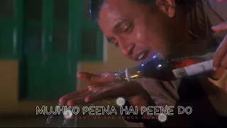 mujhko peena hai peene do || Mithun Chakraborty || sad songs world 🌎