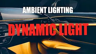 BMW Ambient Lighting, Dynamic Light