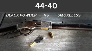 44-40 Black Powder VS Smokeless