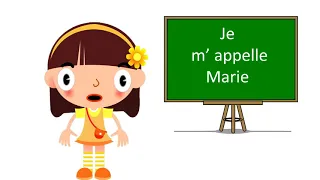Learn French - Parts of the Body | Les parties du corps | Educational video for  Beginners & Kids