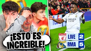 LOS BUYER REACCIONAN al LIVERPOOL 2-5 REAL MADRID *SIEMPRE IGUAL*