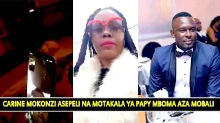 CARINE MOKONZI ASEPELI NA MOTAKALA YA PAPY MBOMA AZA MOBALI