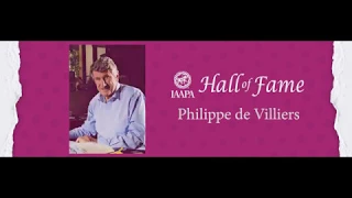 2017 IAAPA Hall of Fame Inductee, Writer and Park Founder: Philippe de Villiers, Puy du Fou