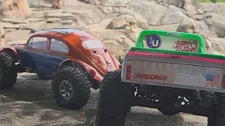 scx10 pro, vanquish stance and complete custom...all fails on the bounty hill today...