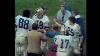 1969 NFL Pro Bowl-Game highlights-Roman Gabriel and Leroy Kelly