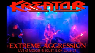 KREATOR "Extreme Aggression" LIVE @ Mojoes in Joliet, IL 11/19/14