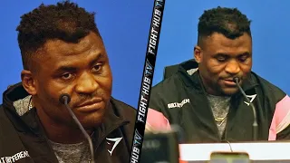 GUTTED Francis Ngannou first words after KO LOSS to Anthony Joshua!