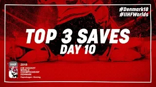 Top Saves of the Day May 13 2018 | #IIHFWorlds 2018