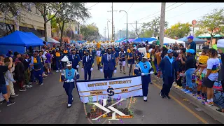 Southern University “Human Jukebox” Marching In the 2023 Zulu Parade