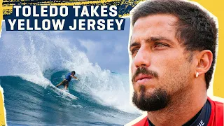 How Filipe Toledo Took The Yellow Leaders Jersey Heading Into The Corona Open J-Bay