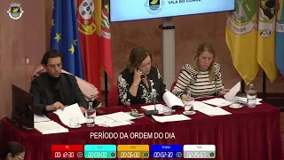 Sessão Extraordinária da Assembleia Municipal