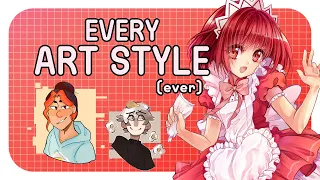 Every Art Style Ever RESPONSE [Rant / Speedpaint]