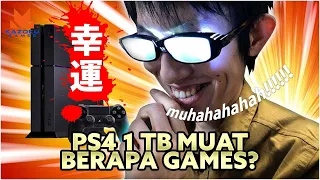 PS4 1 TB Muat Berapa Games?