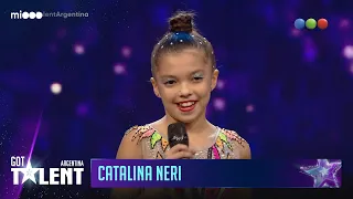 Catalina Neri - Gimnasta de 12 años | Audiciones | Got Talent Argentina 2023