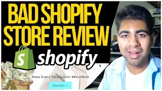 The WORST Shopify Store Review - 1/10 (WHAT NOT TO DO)