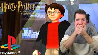 VOLTEI A JOGAR HARRY POTTER E A PEDRA FILOSOFAL NA PS2 EM PORTUGUÊS!