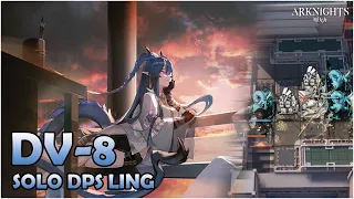 [Arknights] DV-8 Solo Ling | Low Rarity Clear / Trustfarm | Dorothy's Vision