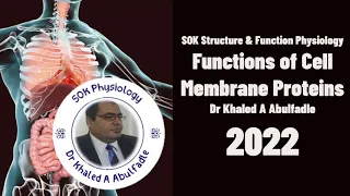 Functions of Cell Membrane Proteins (10-2022) by Dr Khaled A Abulfadle