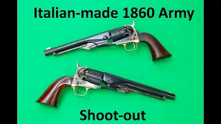 Italian made 1860 Army Shoot out