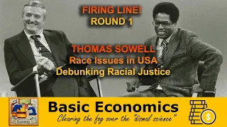 Firing Line w/ Thomas Sowell "The Economic Lot of Minorities" Debunking Critical Race Theory