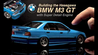 BMW M3 GT (E36) Scale Model Car  and Super Detail Engine Build