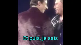 Johnny Hallyday et Patrick Bruel  Et puis, je sais (version live) 1998