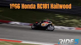 1966 Honda RC181 Hailwood First Test at Brands Hatch