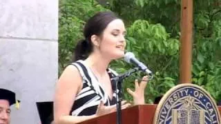 Danica McKellar, UCLA Dept. of Mathematics 2007 Commencement Address