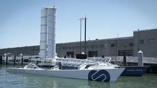 How this hydrogen-powered vessel creates its own energy