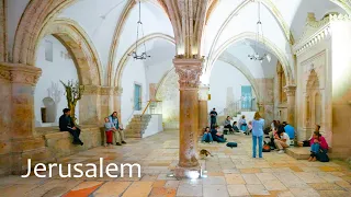 Jerusalem: Jewish Quarter ➡ Christian Quarter ➡ Room of the Last Supper.