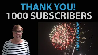 1000 Subscriber Giveaway Celebration! **CLOSED**