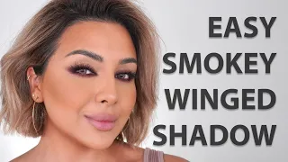 HOW TO DO SMOKEY WINGED EYELINER | NINA UBHI