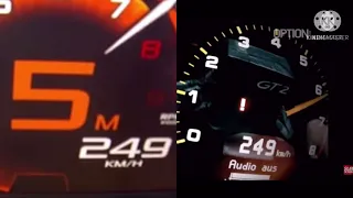 RT12R vs 720s 100-200 mph