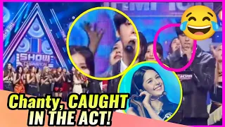 Chanty NAHULI SA CAMERA! Kakulitan sa likuran ng mga Kpop Groups, on stage sa MBC Show Champion!