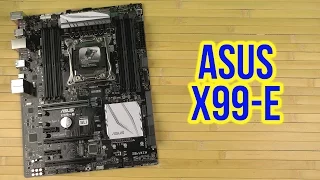 Распаковка Asus X99-E