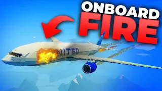 ONBOARD FIRE! | Stormworks: Build and Rescue