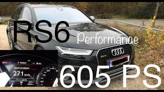 Rs6 Performance 605 PS Topspeed