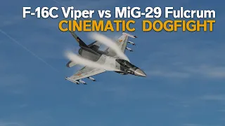 Why I still need some training | F-16C Viper vs MiG-29 Fulcrum | Cinematic | Dogfight | DCS World