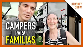 5 Campers Pequeños para Familias 📍HERSHEY RV SHOW