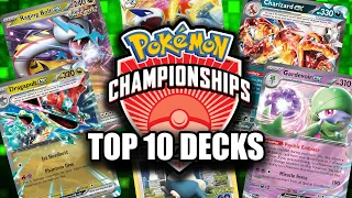 Top 10 BEST Pokemon TCG Decks For NAIC 2024 Tournament! (Twilight Masquerade Meta)