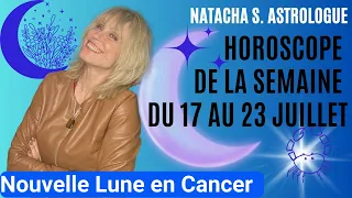🌟 Horoscope de la semaine du lundi 17 juillet signe par signe – Nouvelle Lune en Cancer