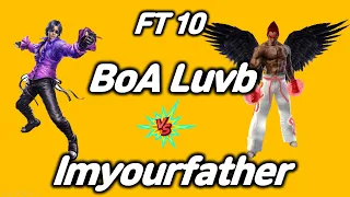 [TEKKEN 7] FT 10 lmyourfather (Lee) vs BoA Luvb (Kazuya)