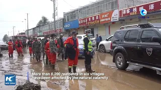 GLOBALink | Death toll rises to 16 in northwest China flood