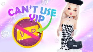 Playing DRESS To IMPRESS But I CAN'T USE VIP ITEMS..?!
