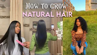 NATURAL HAIR CARE TIPS FOR LENGTH RETENTION & HAIR GROWTH | HOW TO GROW LONG HEALTHY HAIR