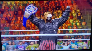 Wwe 2k22 the fiend vs Roman reigns for the Universal Champion￼￼