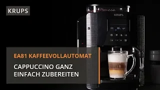 Cappuccino mit dem Espresso-Kaffee-Vollautomaten zubereiten | Krups