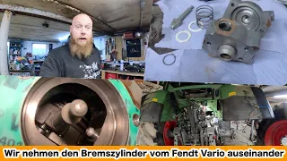 FarmVLOG#695 - Der Radbremszylinder am FENDT VARIO 415 kommt auseinander