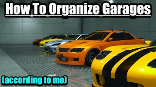 How To Organize Your Garages in GTA Online…